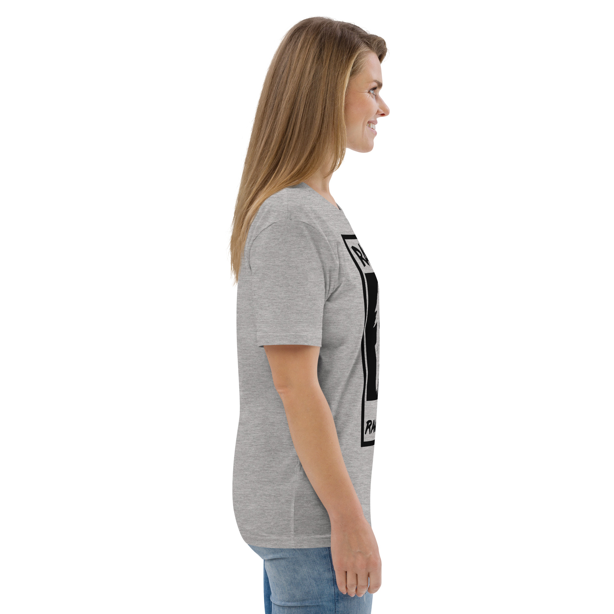 Rated R for Rawshushness (T-Shirt with Black Graphic) - Image 43