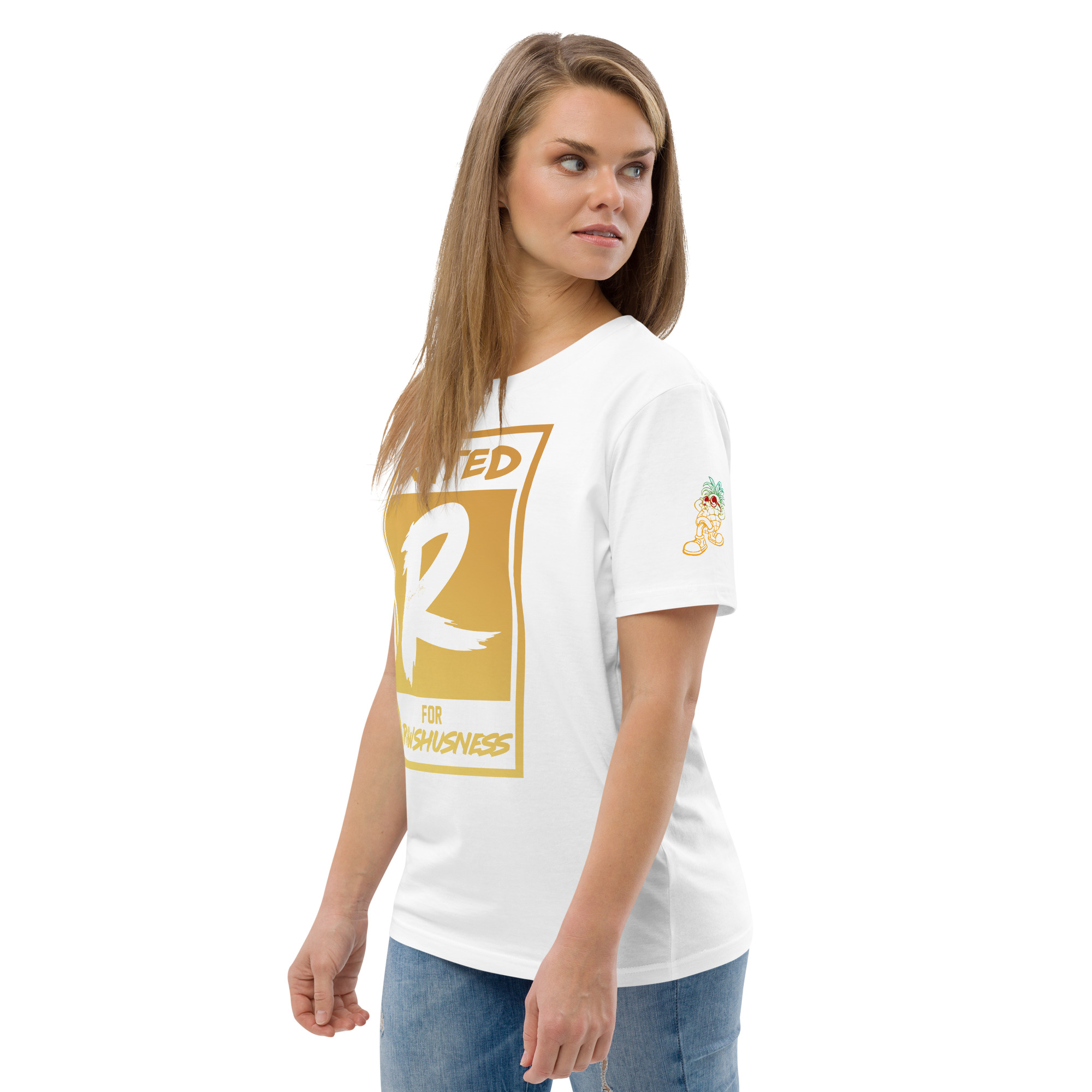 Rated R for Rawshushness (Mens T-Shirt Gold Graphic) - Image 73