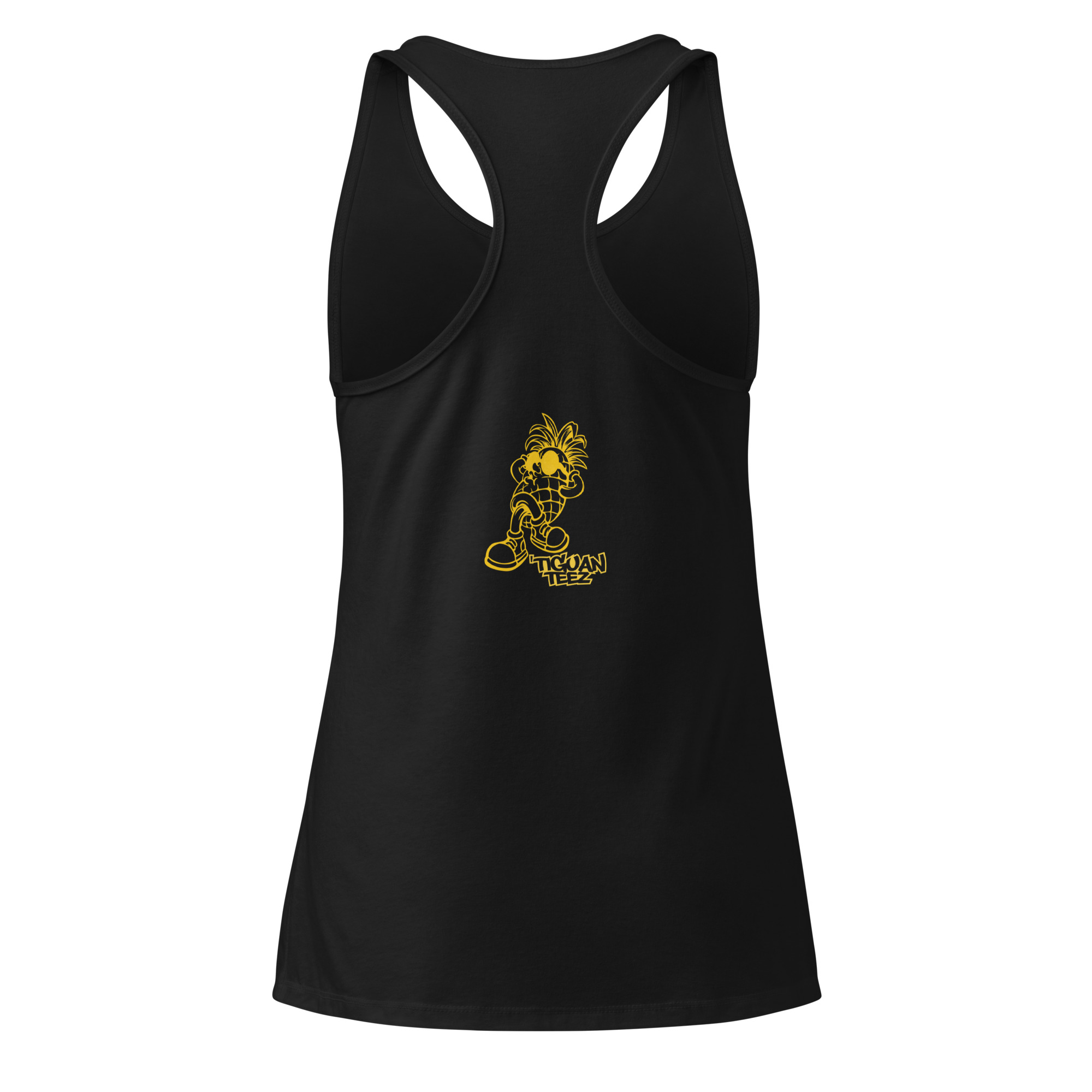 Rated R women’s fitted racerback tank top - Image 2
