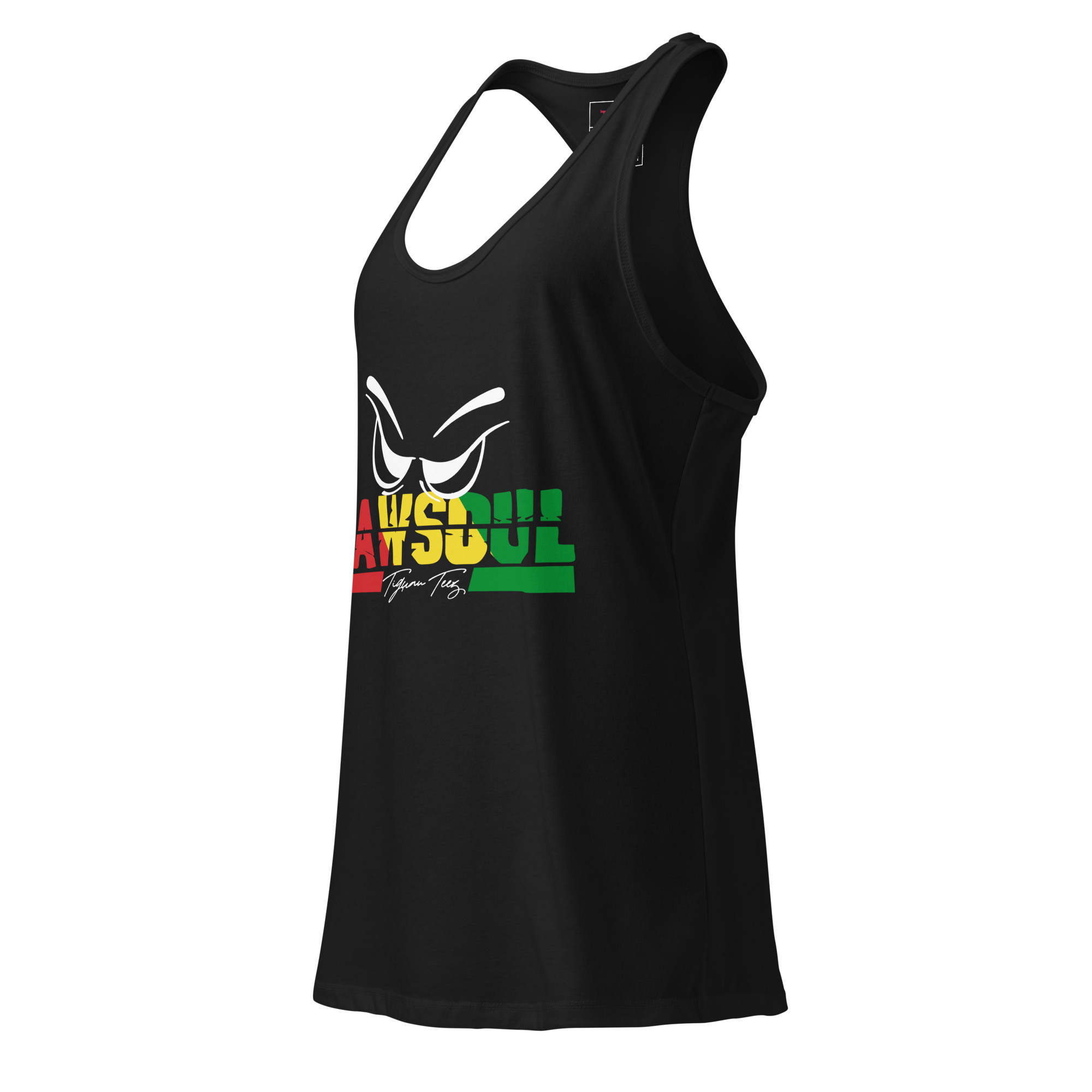 RawSoul women’s fitted racerback tank top - Image 3