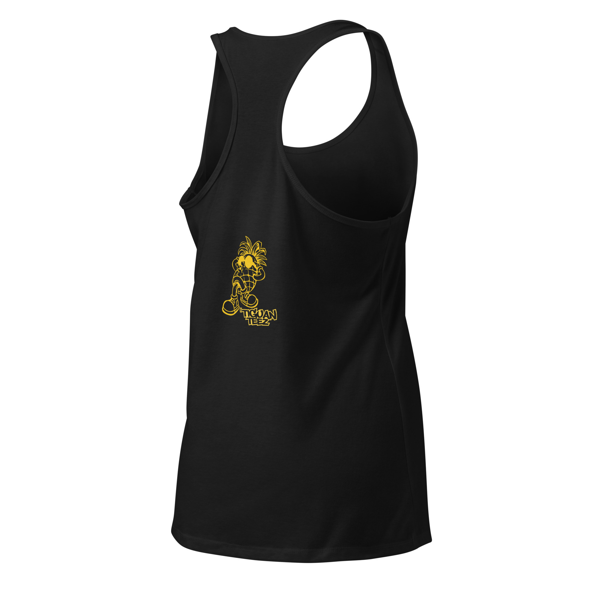 Rated R women’s fitted racerback tank top - Image 4