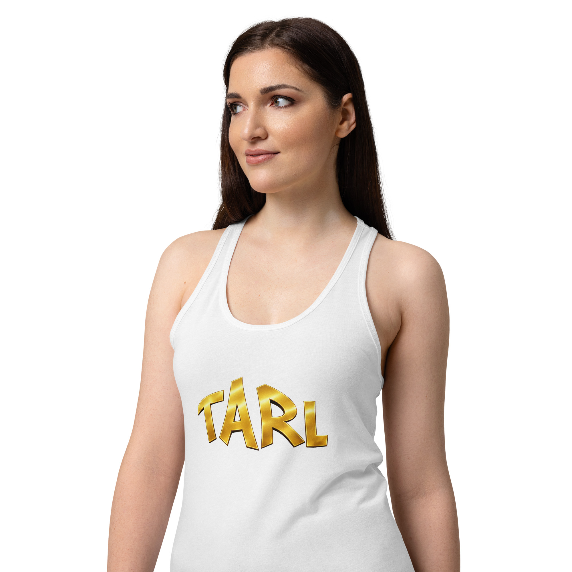 Golden Tarl women’s fitted racerback tank top - Image 6