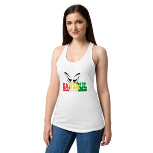 RawSoul women’s fitted racerback tank top