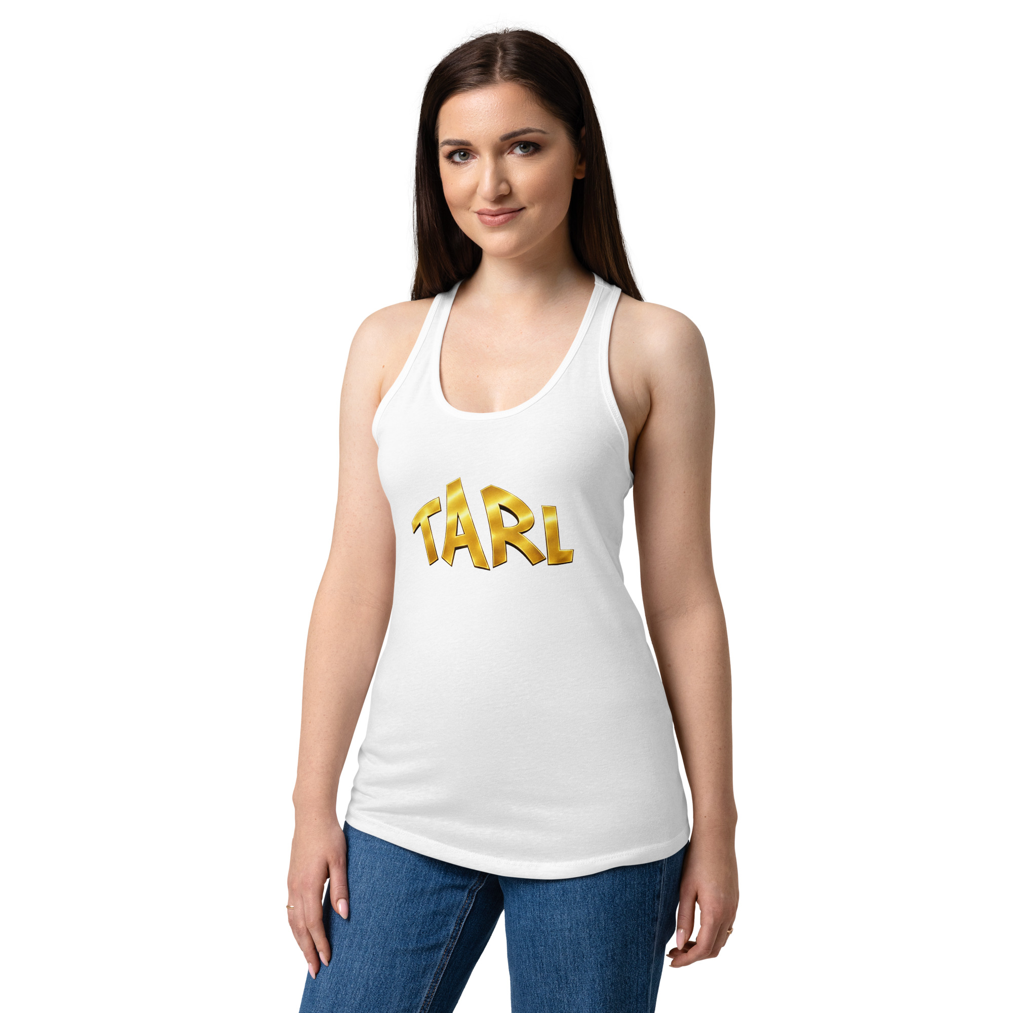 Golden Tarl women’s fitted racerback tank top - Image 5