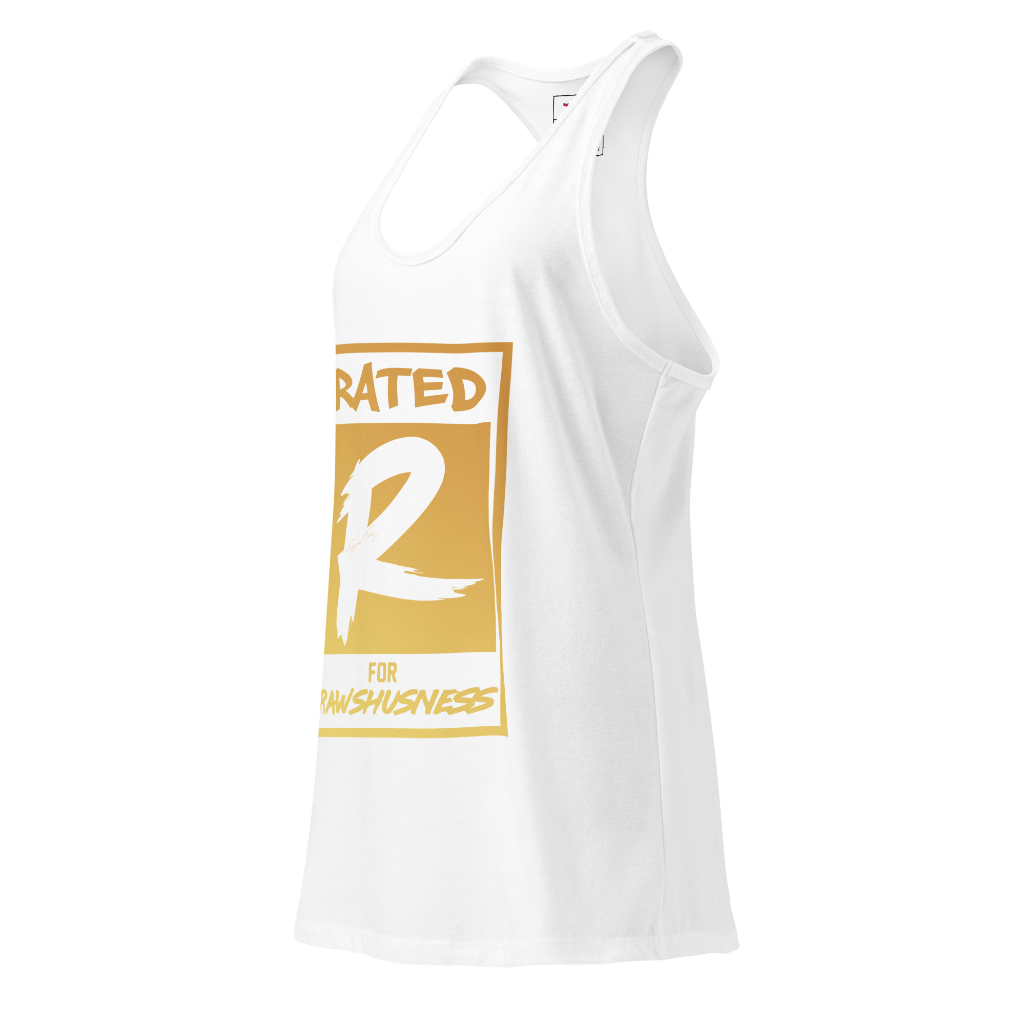 Rated R women’s fitted racerback tank top - Image 7
