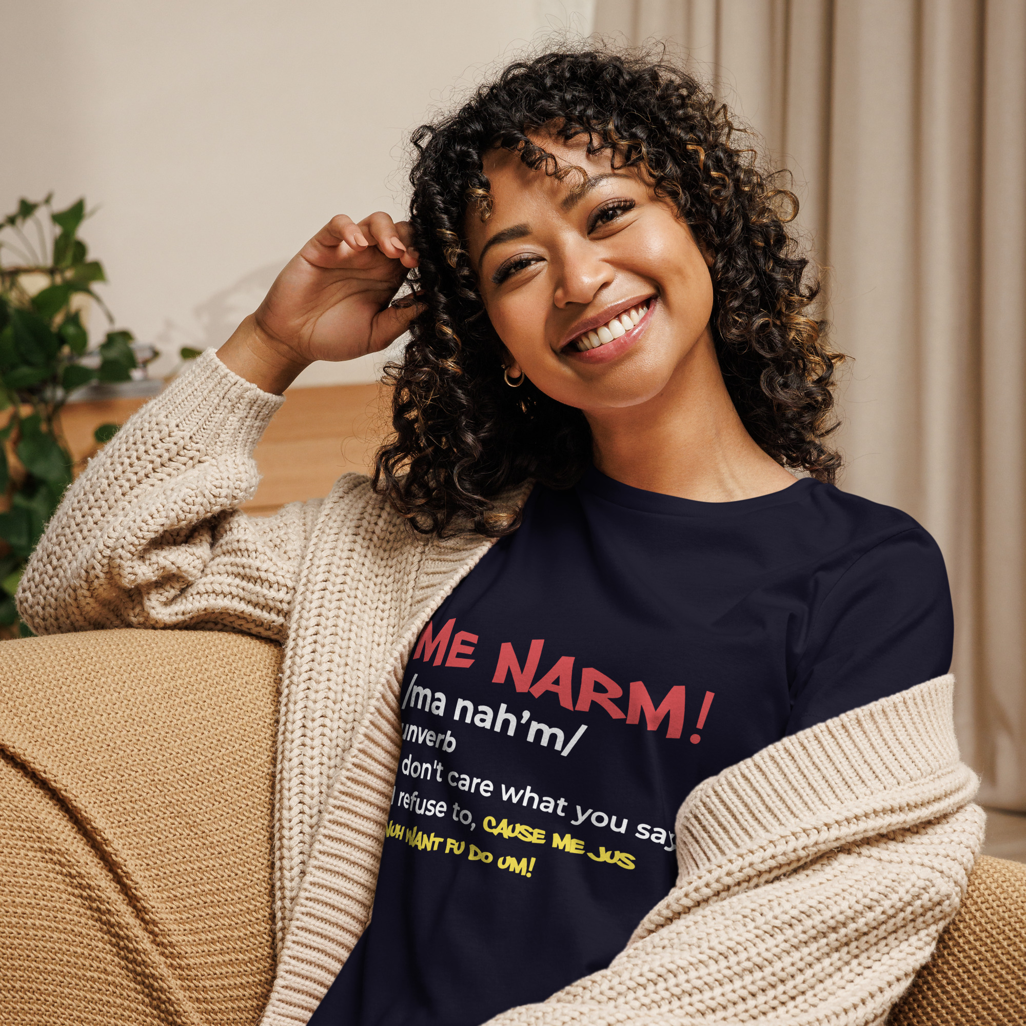 Me Narm! Women's Relaxed T-Shirt - Image 2